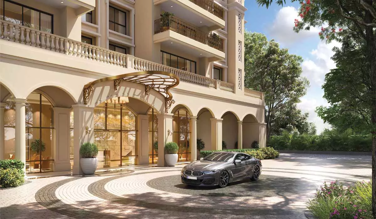 Club and leisure spaces at Lodha Azur